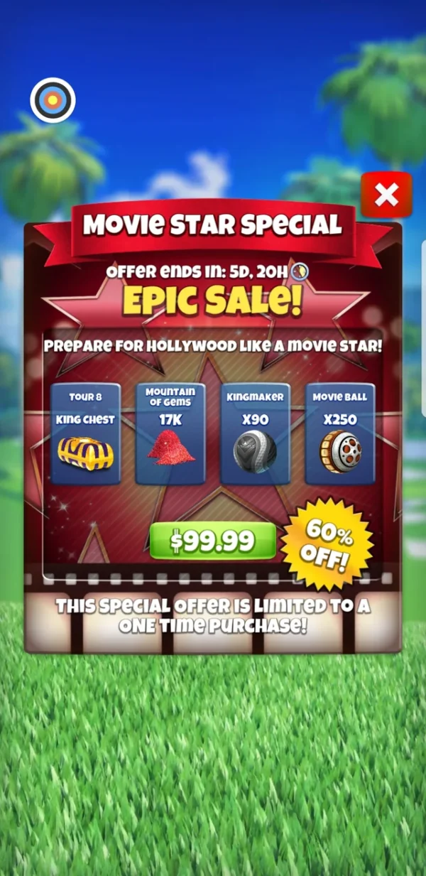 Golf Clash Gems & Packs Top Up - Image 2